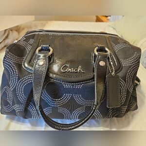Coach Black Op Art Women's Bag